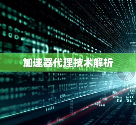 加速器代理技术解析