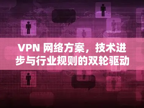 VPN 网络方案,技术进步与行业规则的双轮驱动 VPN 网络方案,技术进步与行业规则的双轮驱动